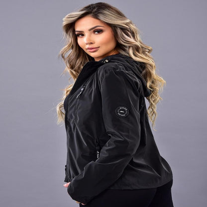 CHAQUETA PARA MUJER BOREAL Liviana, Impermeable y Multicolor