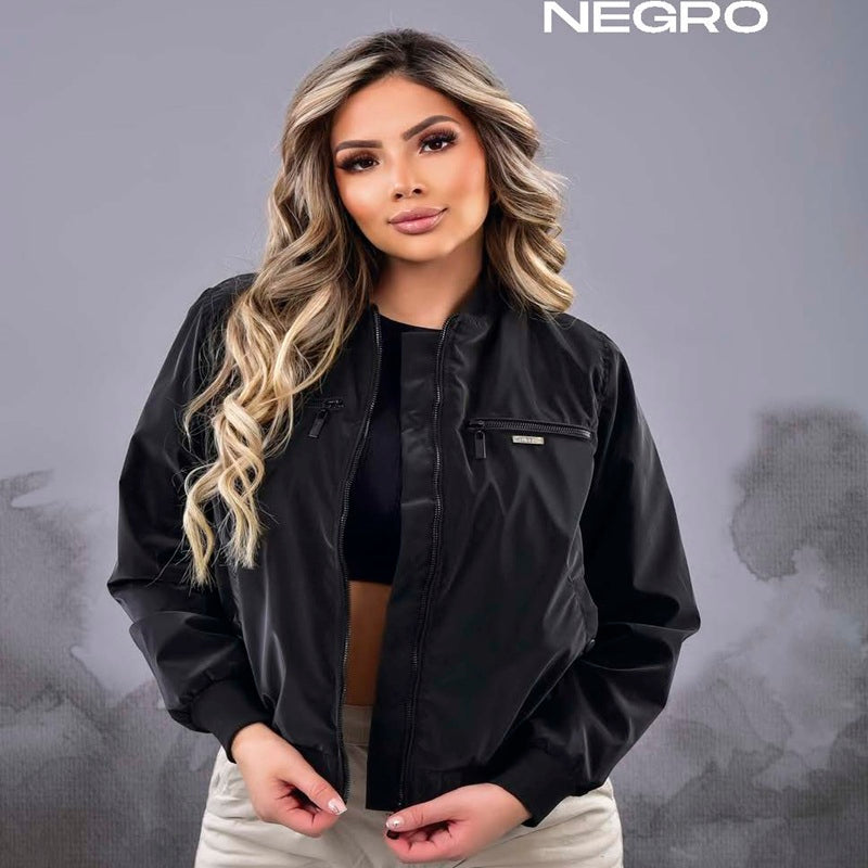 CHAQUETA PARA MUJER PRAGA Forro Ovejero y Tela Premium