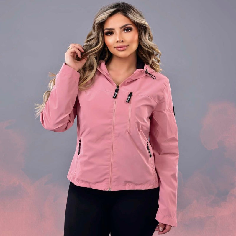 CHAQUETA PARA MUJER BOREAL Liviana, Impermeable y Multicolor