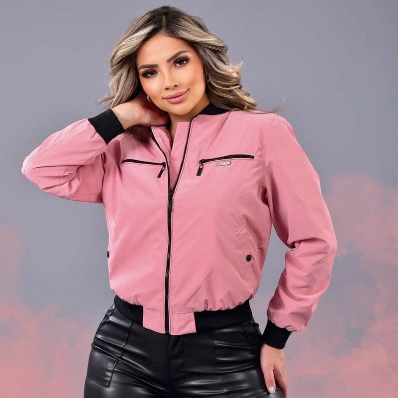 CHAQUETA PARA MUJER PRAGA Forro Ovejero y Tela Premium