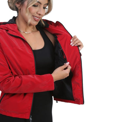 CHAQUETA PARA MUJER BOREAL Liviana, Impermeable y Multicolor