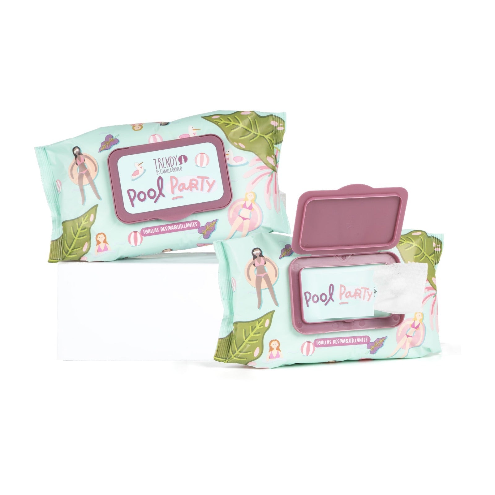 Toallas Desmaquillantes Pool Party Pequeñas Trendy Ref TDP1940/2729
